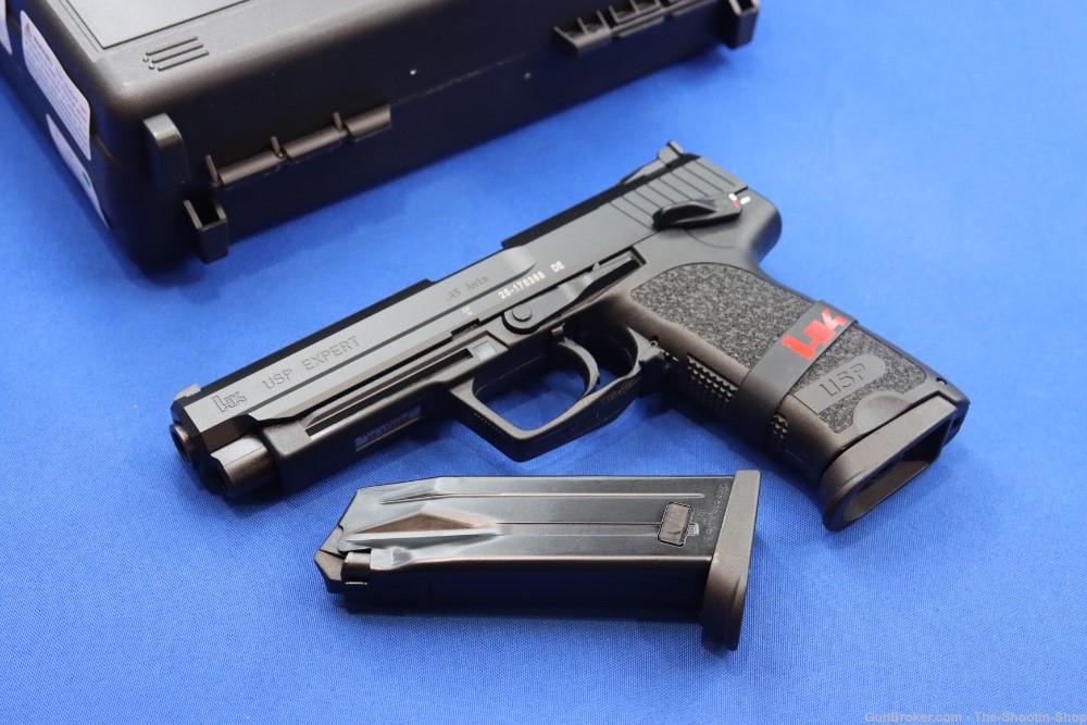 Heckler & Koch H&K USP 45 EXPERT V1 Pistol 45ACP Safety USP45 Adj Sights NR-img-0