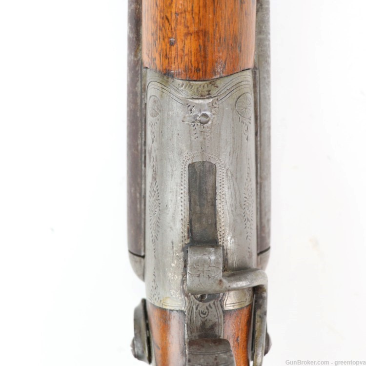 W Moore & Co Side Lever 10ga SxS Shotgun London Fine Twist w/ Hammers-img-32