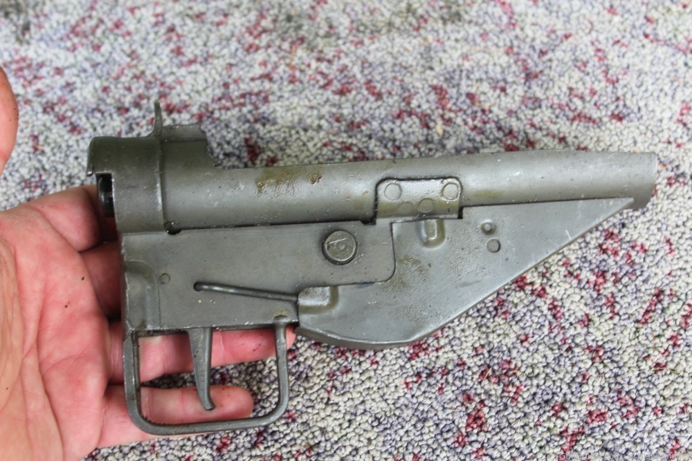 Sten MKIII M.C. Kit (Saw Cut) Machine Gun original barrel no butt stock-img-21