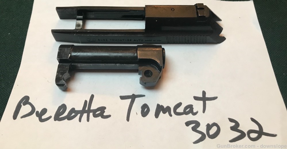 Beretta Factory 3032  Pistol SLIDE BARREL Used .32 ACP-img-0