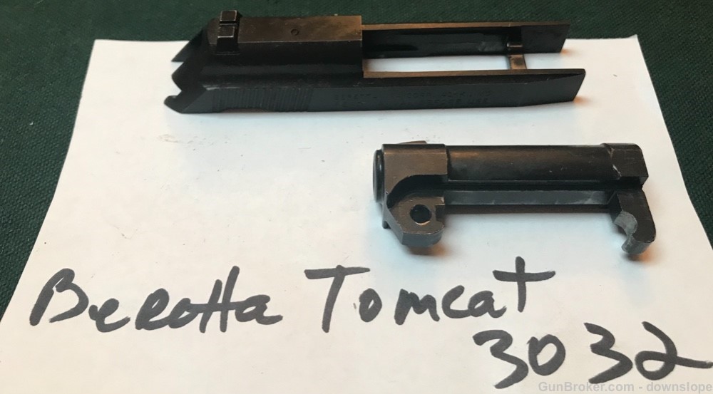 Beretta Factory 3032  Pistol SLIDE BARREL Used .32 ACP-img-1