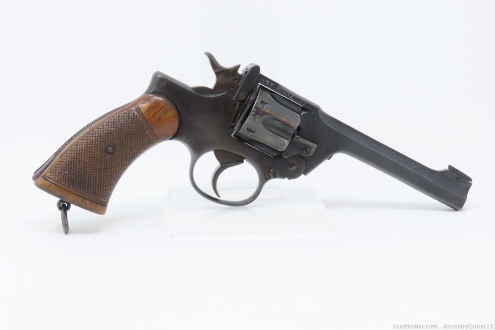 World War II BRITISH ENFIELD No. 2 Mark I .22 RF CONVERSION Revolver C&R   -img-16