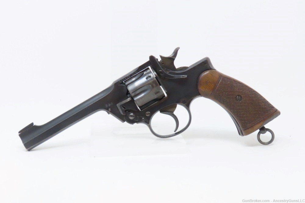 World War II BRITISH ENFIELD No. 2 Mark I .22 RF CONVERSION Revolver C&R   -img-1