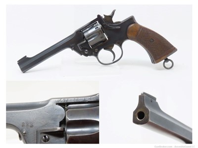 World War II BRITISH ENFIELD No. 2 Mark I .22 RF CONVERSION Revolver C&R   