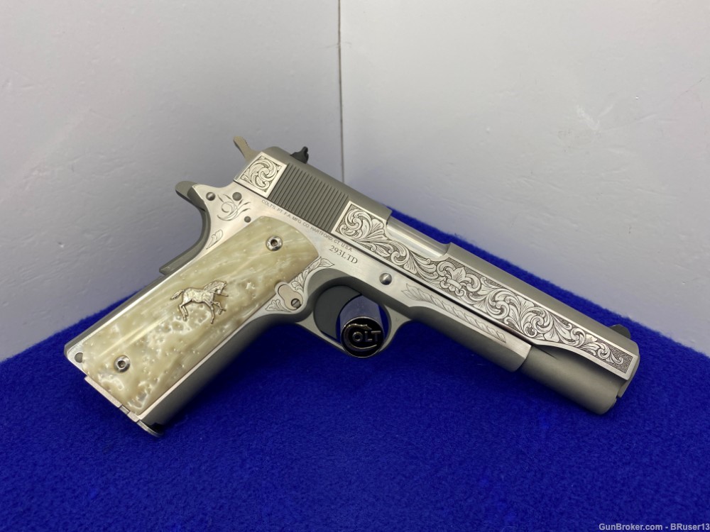 2014 Colt Government .38Super 5" *BRIAN POWLEY ENGRAVER SERIES*TALO 293/300-img-17
