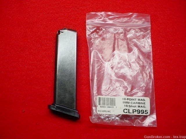 Hi-PPoint- CLP995- OEM- 10 rd.- 9mm Luger- Magazine - New !-img-0