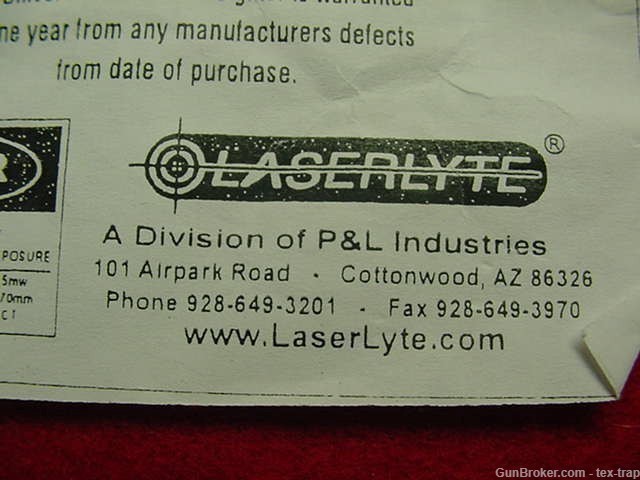 Hi-Point Carbine - Old Style Laser Sight System- New !-img-2