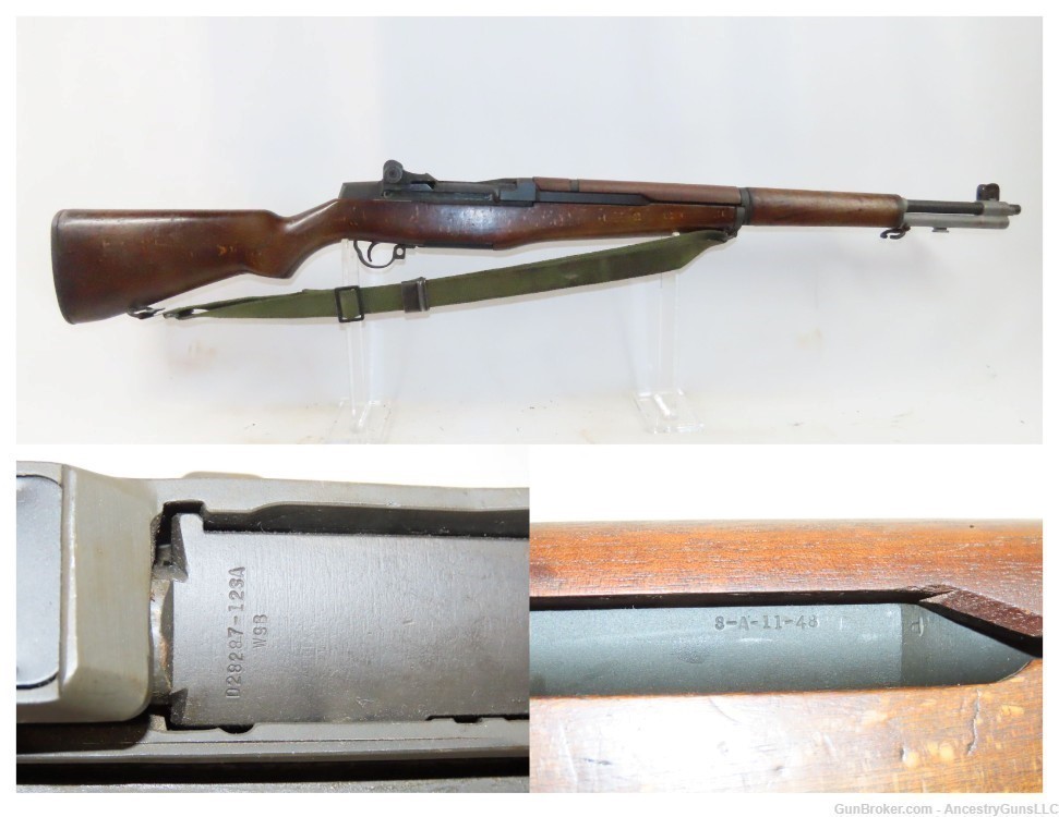 1948 Dated CAI Post-World War II Era M1 GARAND Infantry Style Modern Rifle -img-0