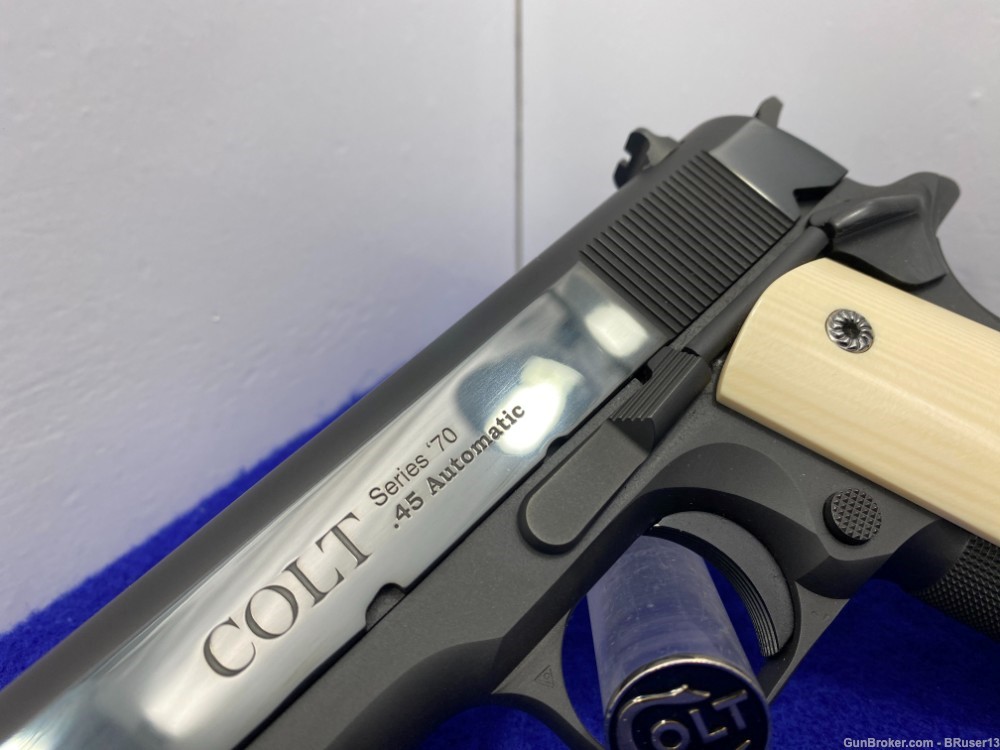 Colt Government .45 ACP Blue 5" -TALO USA 1911 CLASSIC- Only 1,475 Made-img-9