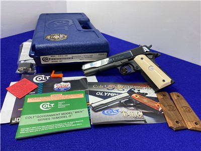 Colt Government .45 ACP Blue 5" -TALO USA 1911 CLASSIC- Only 1,475 Made