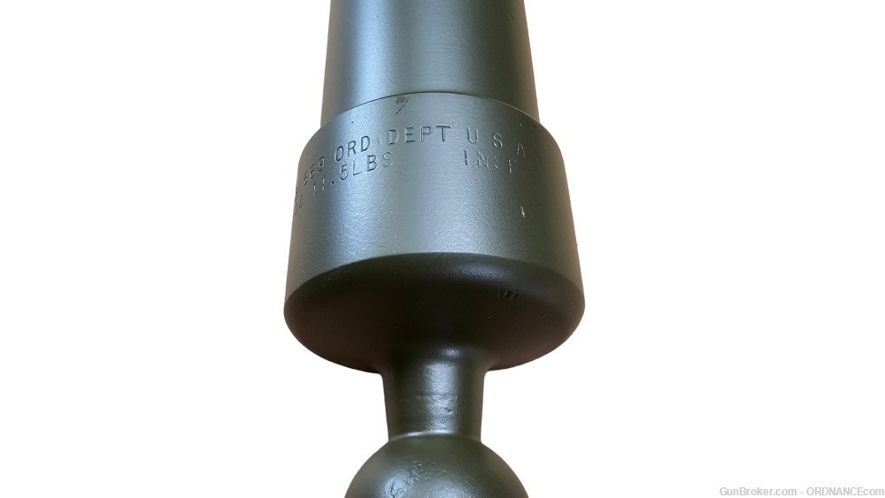 60mm M2 Mortar Barrel & Receiver Static Display Dummy tube cup cannon-img-5