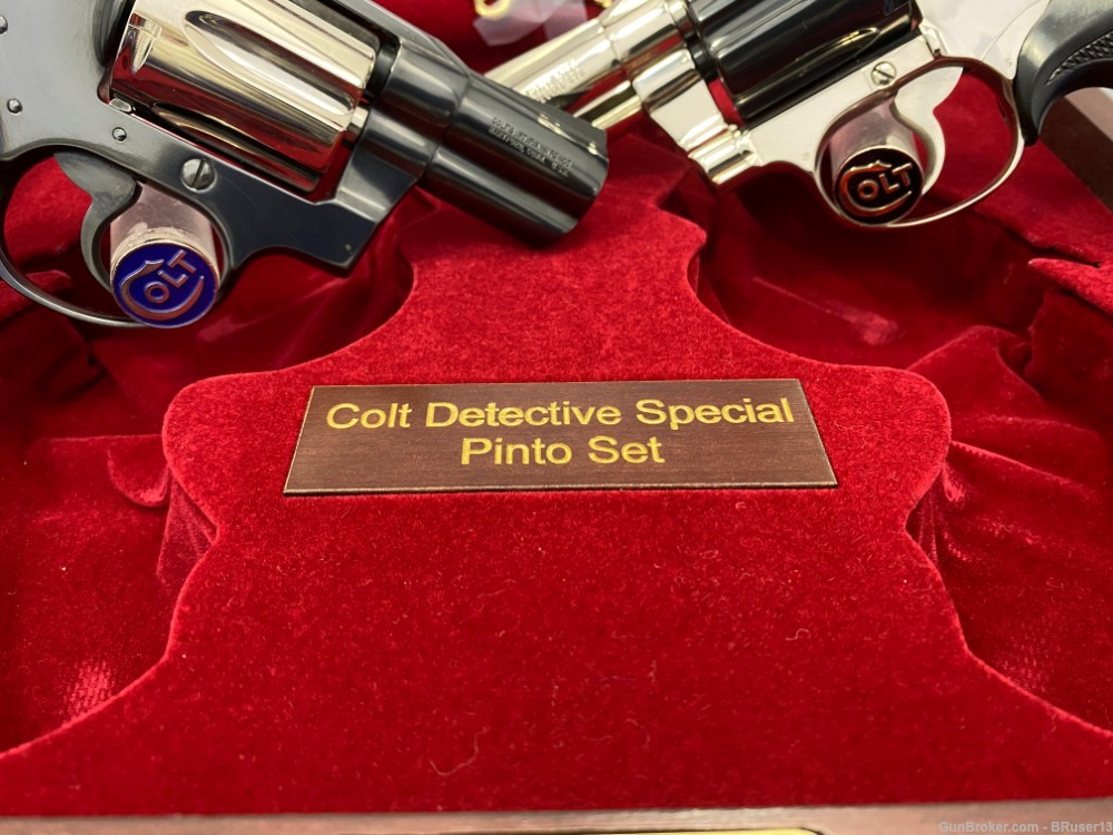 1982 Colt Detective Special .38spl *HOLY GRAIL -PINTO SET- 2 OF 500 MADE*-img-14