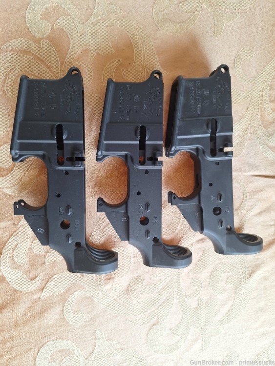 *NEW* 3 pack of Anderson AM-15 AR15 AR-15 Stripped Lower Receivers-img-0