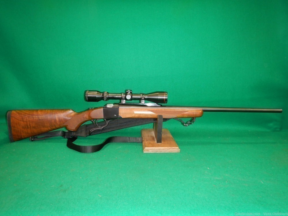 Ruger Model No.1 7MM Rem Mag Rifle W/ Scope-img-0