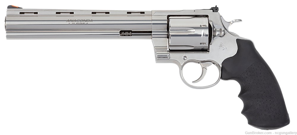 Colt Anaconda 44Mag Revolver 8" Rubber Grip NEW ANACONDA-SP8RTS NoCCFee-img-0