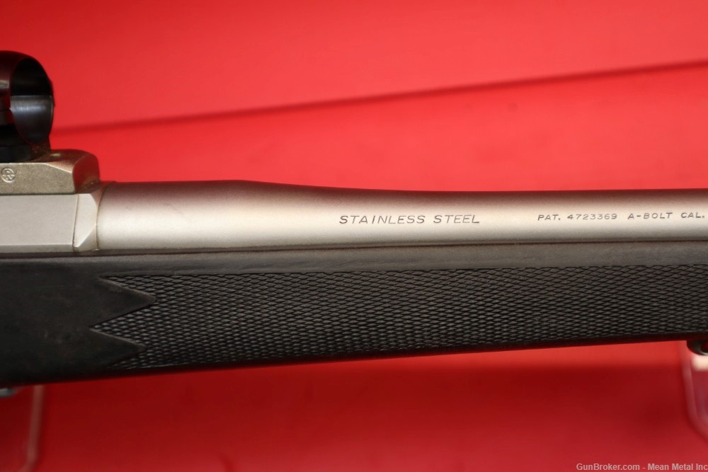 Browning A-bolt Stainless Synthethic 7mm Rem Mag 26" PENNY START No Reserve-img-5