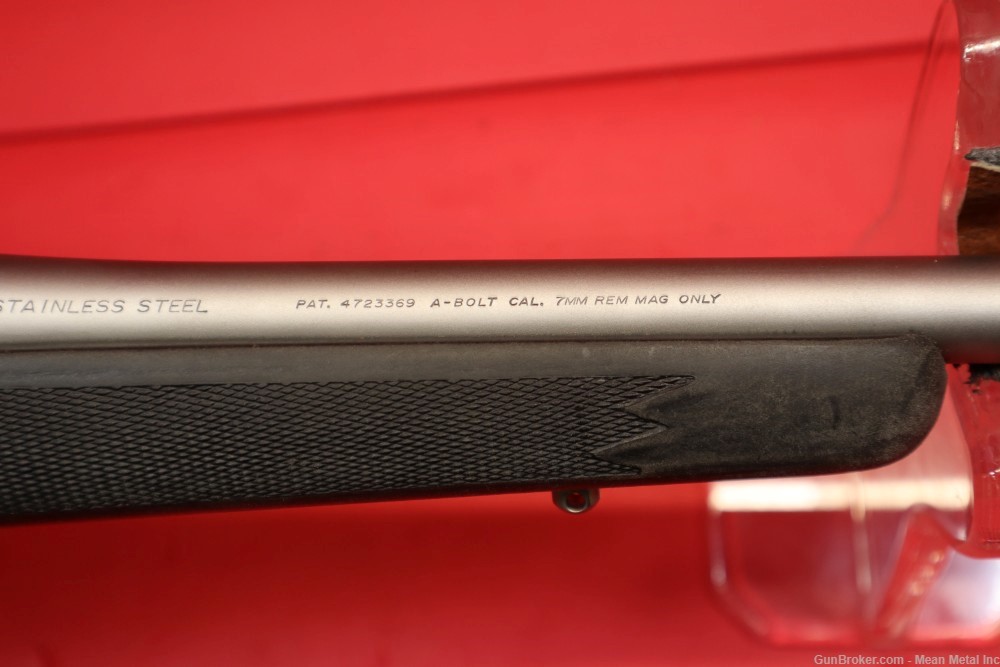 Browning A-bolt Stainless Synthethic 7mm Rem Mag 26" PENNY START No Reserve-img-6