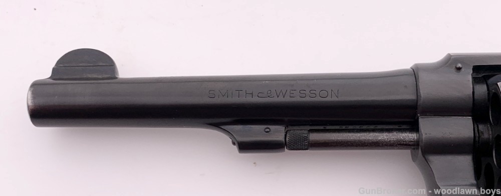 S&W 5" BLUE .38 M&P TRANSITION ENGRAVED "OHIO DIVISION BOYS" MATCHING GRIPS-img-5