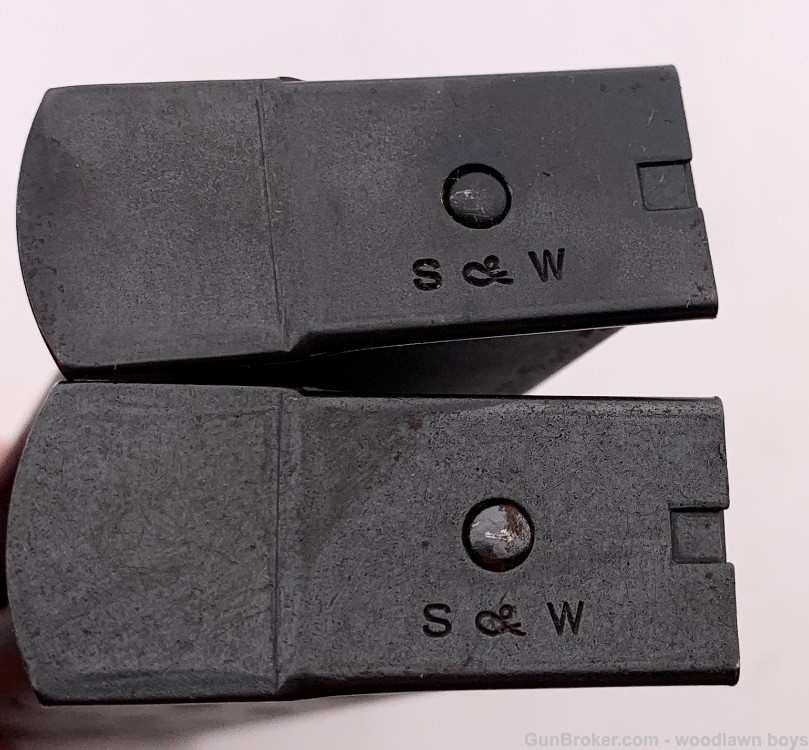 S&W 4" ORIGINAL NICKEL MOD 39 NO DASH ORIGINAL SILV BOX & PAPERS 2 MAGS 9MM-img-24