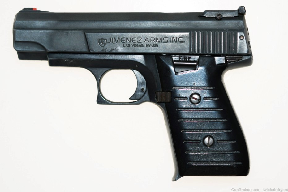 JIMINEZ ARMS JA 9 9mm Luger Semi-Auto Pistol. Good Condition-img-1