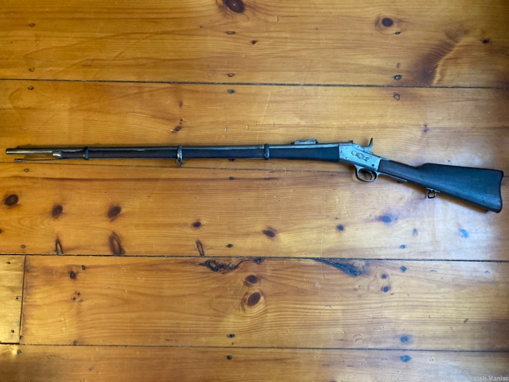 Antique Remington Rolling Block Rifle 43 Egyptian-img-1