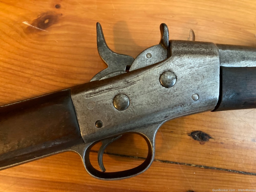 Antique Remington Rolling Block Rifle 43 Egyptian-img-3
