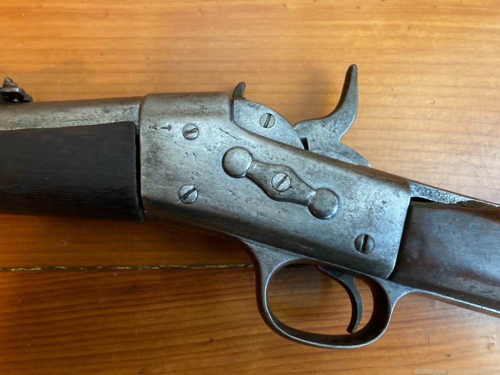 Antique Remington Rolling Block Rifle 43 Egyptian-img-2
