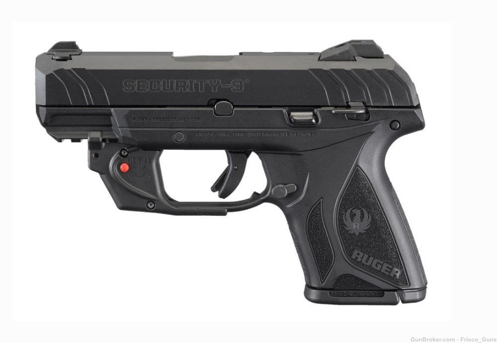 BLOWOUT SALE! Ruger Security 9 Compact w Viridian 9mm 3830 2x10rd 3.9” -img-3
