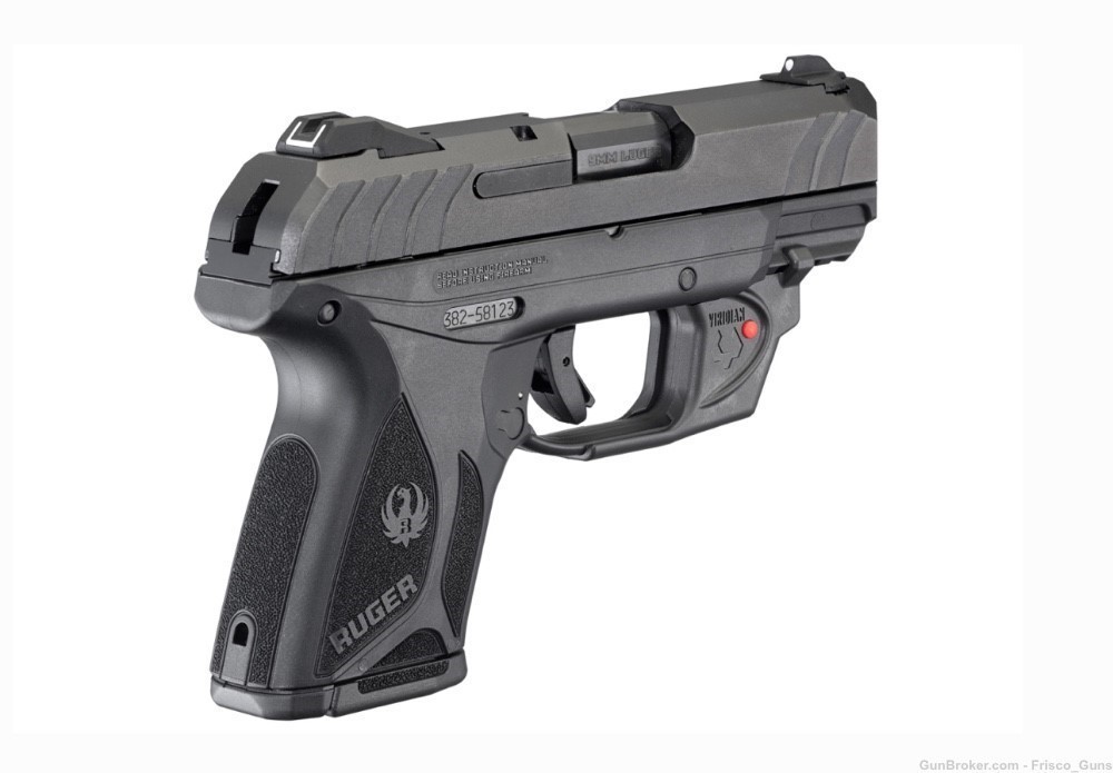BLOWOUT SALE! Ruger Security 9 Compact w Viridian 9mm 3830 2x10rd 3.9” -img-1
