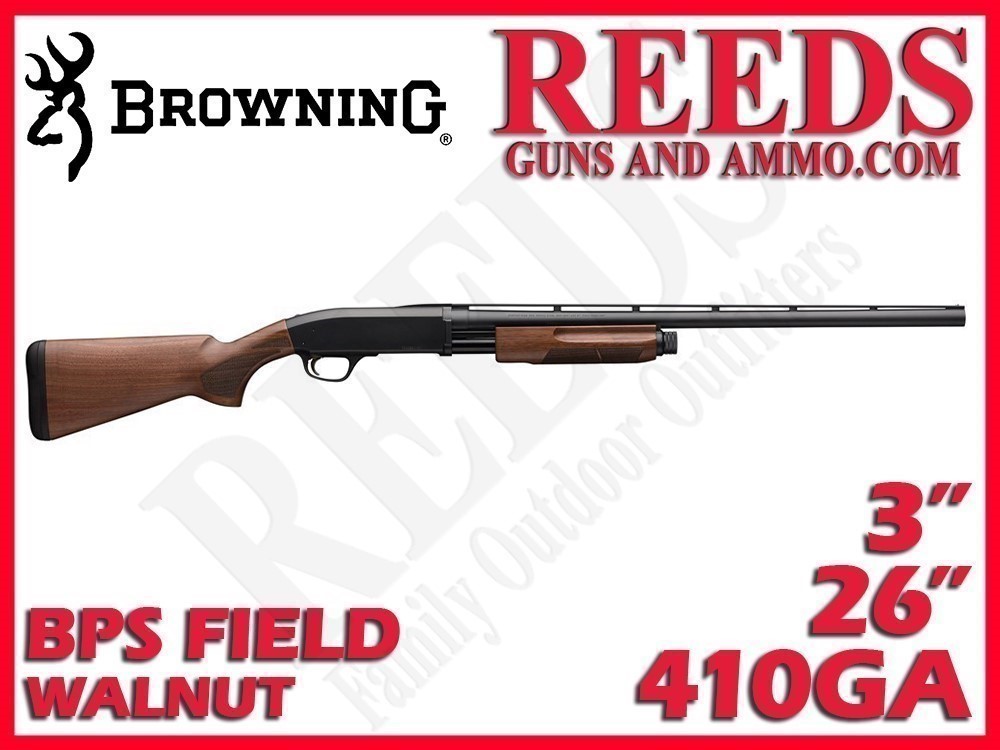 Browning BPS Field Walnut 410 Ga 3in 26in 012286914-img-0