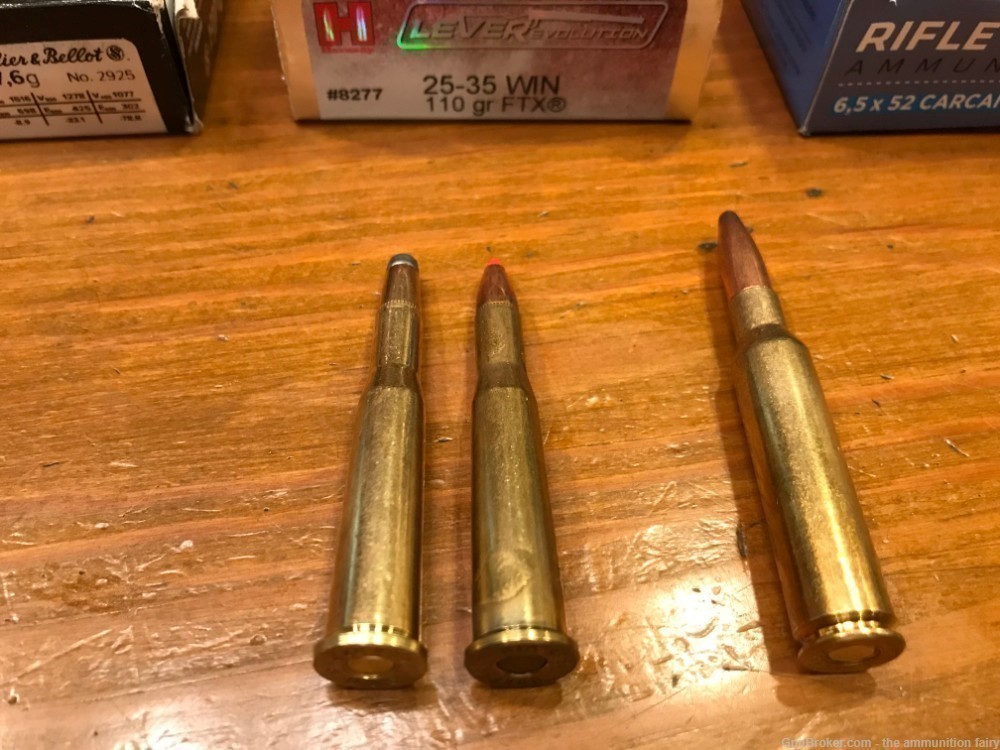 Ammunition Fairy 25-35 WCF 6.5x52R 117gr SP - 40 rounds-img-5