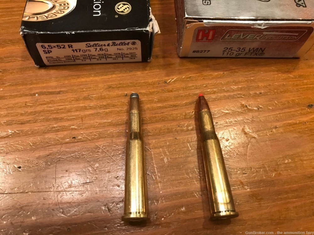 Ammunition Fairy 25-35 WCF 6.5x52R 117gr SP - 40 rounds-img-6