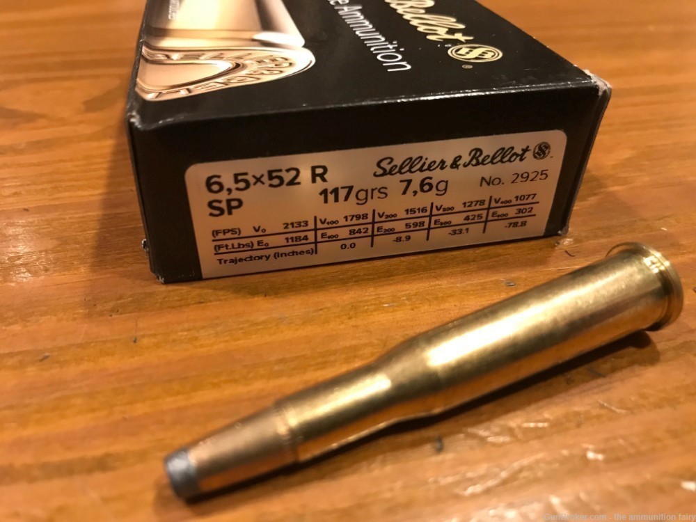 Ammunition Fairy 25-35 WCF 6.5x52R 117gr SP - 40 rounds-img-0