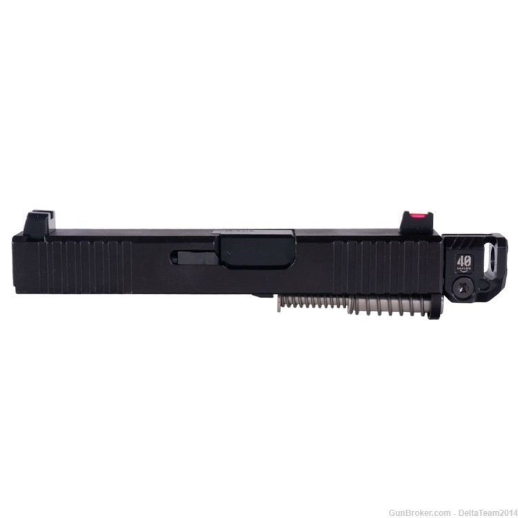 9mm Complete Pistol Slide  - Glock 26 Gen 1-3 Compatible - Compensator-img-1