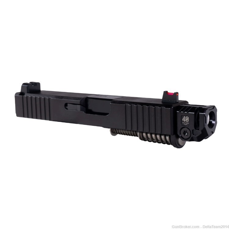 9mm Complete Pistol Slide  - Glock 26 Gen 1-3 Compatible - Compensator-img-0
