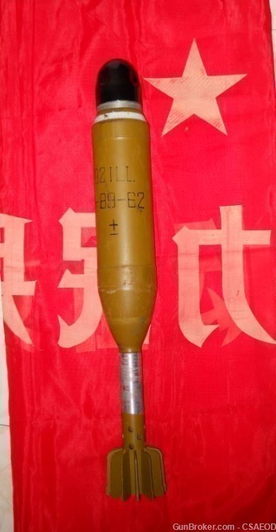 CHINESE 82mm PHOSPHORUS INCENDIARY ILLUM  MORTAR WITH PAYLOAD CHUTES-img-10