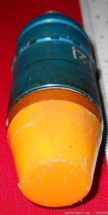 CHINESE 35mm CASELESS GRENADE SHELL WITH ROLLER BALL FUZE-img-1