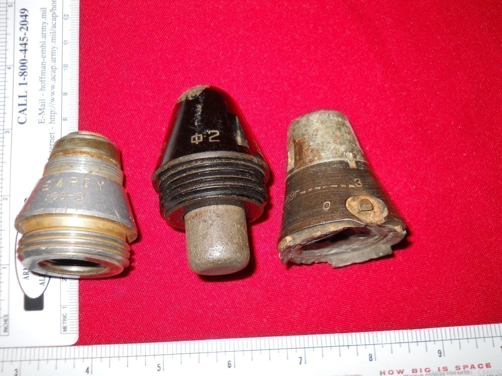 VIETCONG MORTAR FUZE FROM Col. Jarrett COLLECTION-img-0