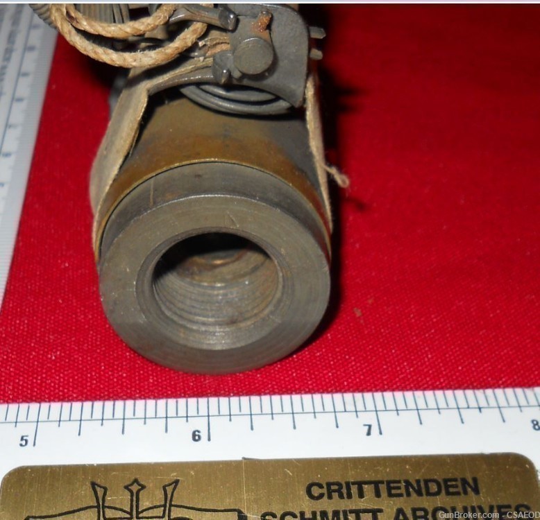 BRITISH WW1 MORTAR "ALLWAYS" FUZE  EARLY FROM Col. Jarrett COLLECTION-img-3