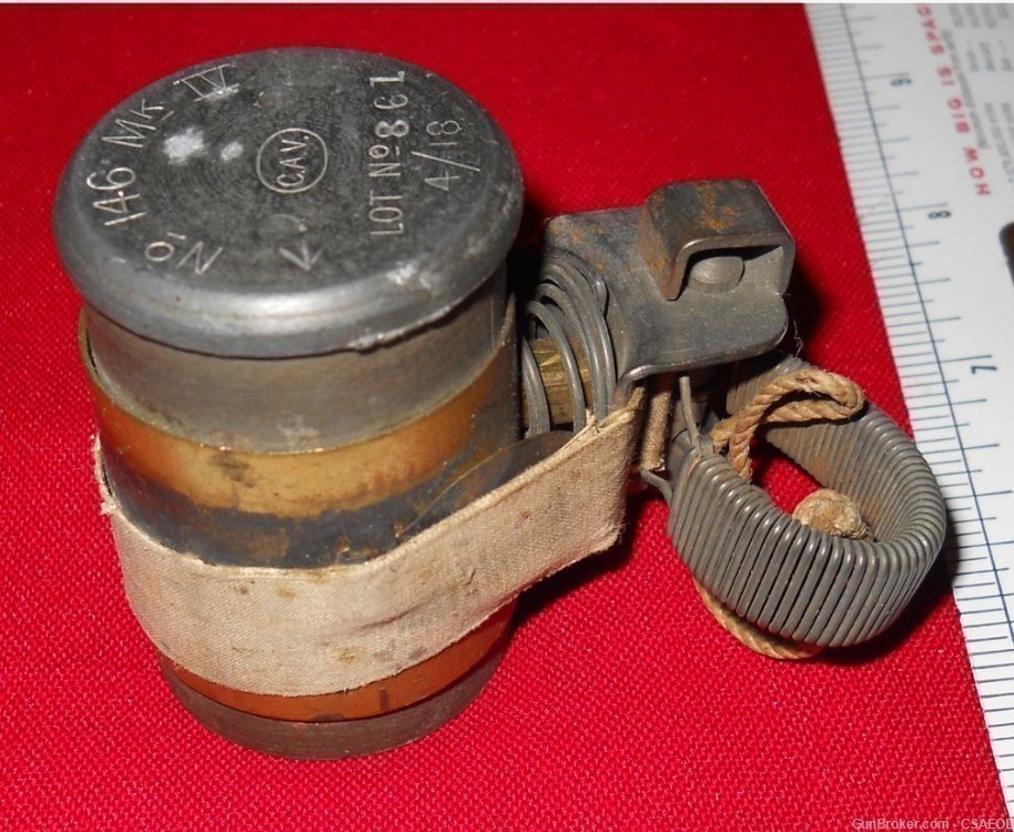 BRITISH WW1 MORTAR "ALLWAYS" FUZE  EARLY FROM Col. Jarrett COLLECTION-img-0