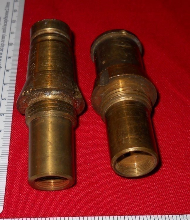 FRENCH ADJUSTABLE  ARTILLERY FUZE EARLY FROM Col. Jarrett COLLECTION -img-8