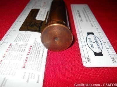 GATLING M1865 MAGAZINE & ONE INCH CANISTER WOOD ROD DRILL ROUND -img-1
