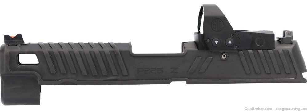 Sig Sauer P226 Zev 9mm Slide Assemble w/Romeo1 Pro - Black-img-2