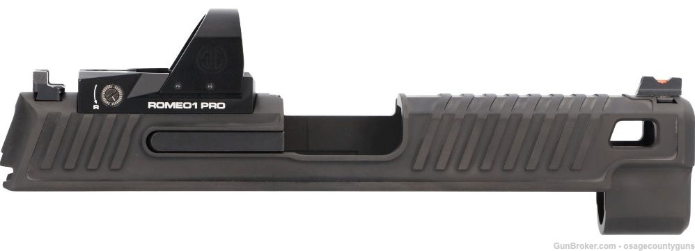 Sig Sauer P226 Zev 9mm Slide Assemble w/Romeo1 Pro - Black-img-3