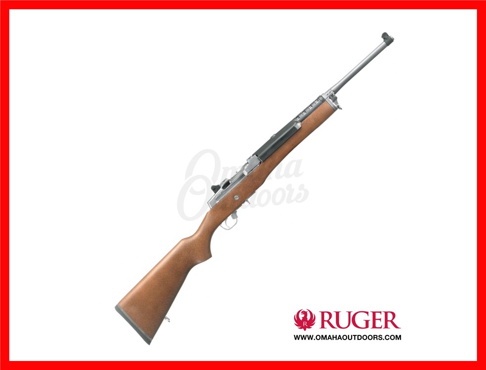 Ruger Mini 14 Ranch Stainless Wood 5802-img-0