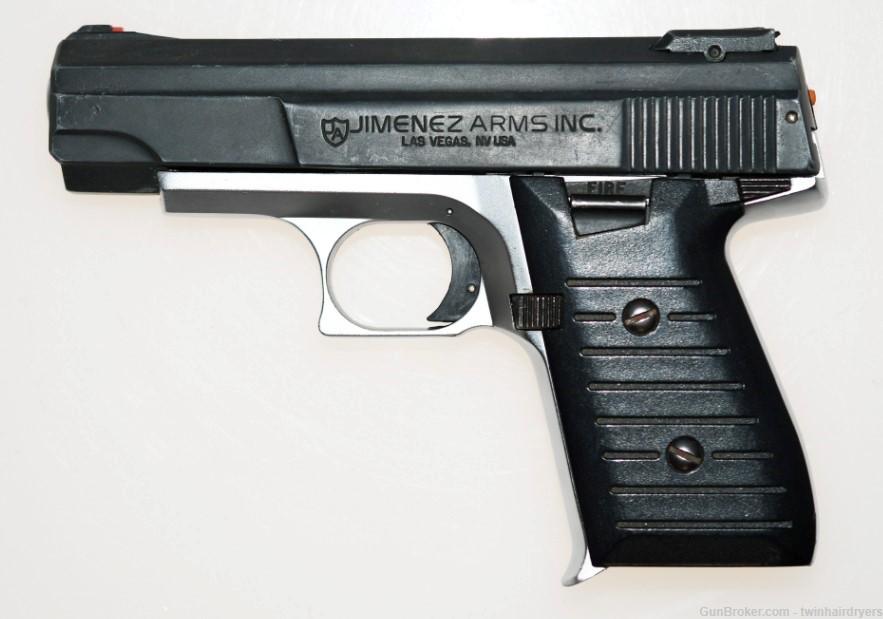 JIMINEZ ARMS JA9 9mm Luger Semi-Auto Pistol. Good Condition. -img-1