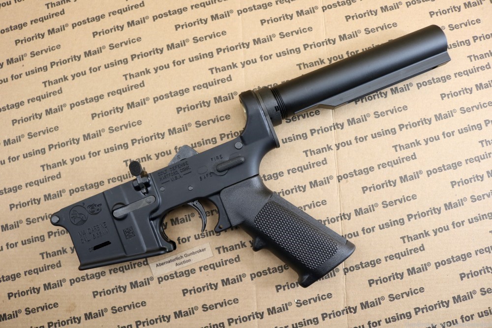 Colt AR15 Lower Receiver Kit M4 MK18 MK12 Carbine 5.56mm Full Fence-img-0