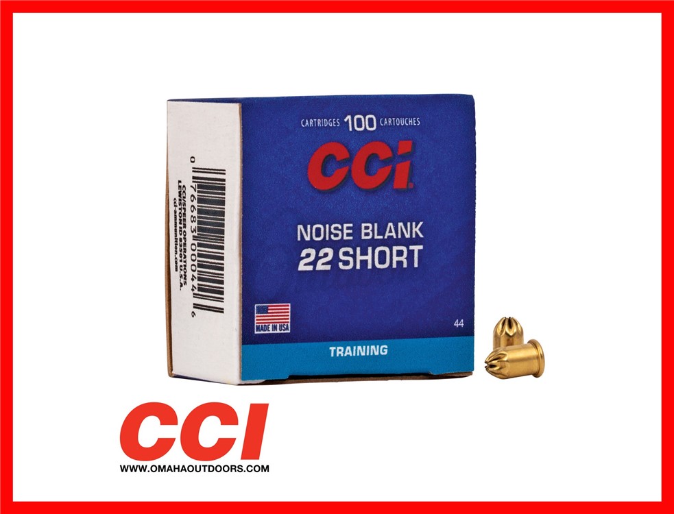 CCI Noise Blank 22 Short 100 Rounds 44-img-0