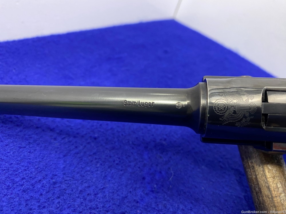 1973 Mauser-Werke P.08 9mm Blue *SCARCE & COLLECTIBLE 6" AMERICAN LUGER*-img-30