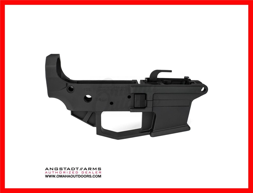 Angstadt Arms Billet Stripped Lower Receiver AR-15 9mm / 40 S&W AA0940LRBA-img-0